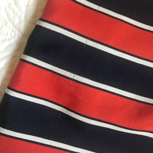 🧡💙 Preppy Striped Skirt - Picture 7 of 7